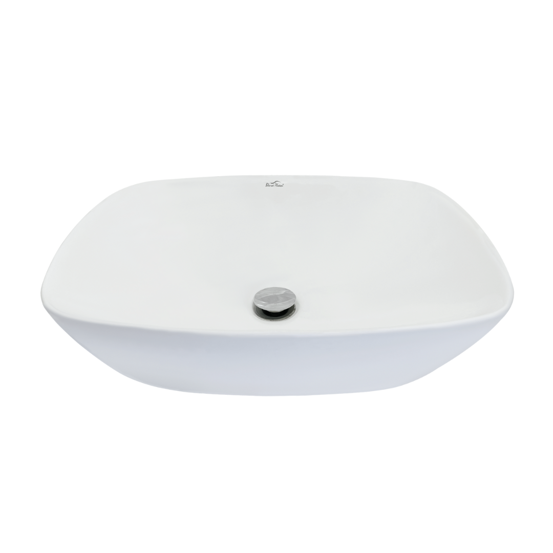 White Ceramic Wash Basin Counter Top- Prowave