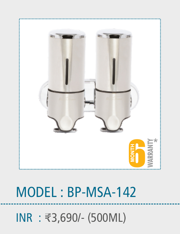 BP-MSA-141 STAINLESS STEEL MANUAL DISPENSER